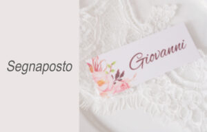COORDINATO MATRIMANIO